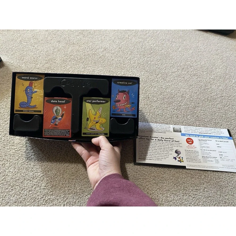 Cranium Booster Box 1 Set of 800 New Cards 2002 Expansion Pack